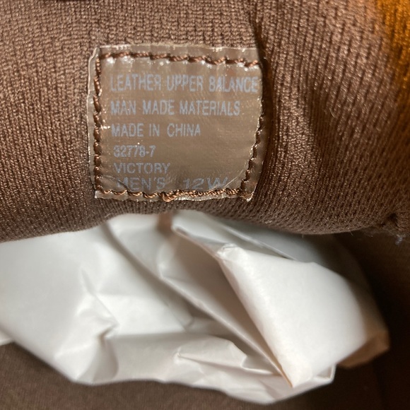 Dr, Scholls Men's Brown Leather Victory Shoes Massaging Gel Insoles 12 W Lace Up - Picture 10 of 10